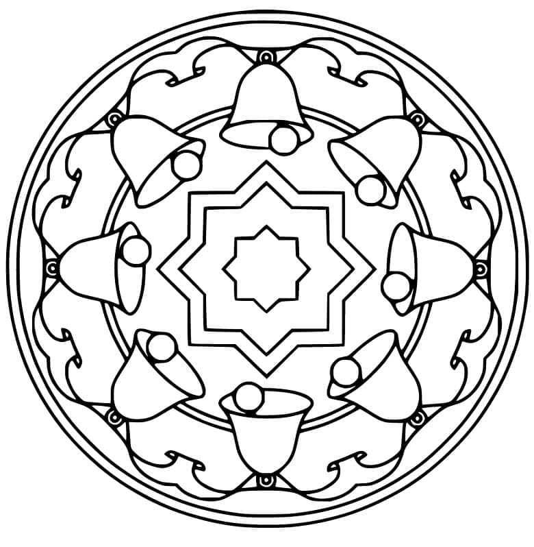 Mandalas de Noël 1